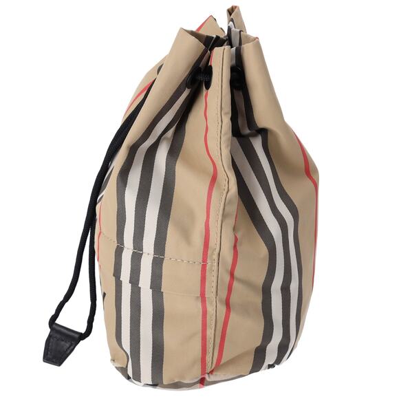 BURBERRY LONDON ENGLAND Pouch 8015051 Beige Black Multi Jacquard - Picture 2 of 6